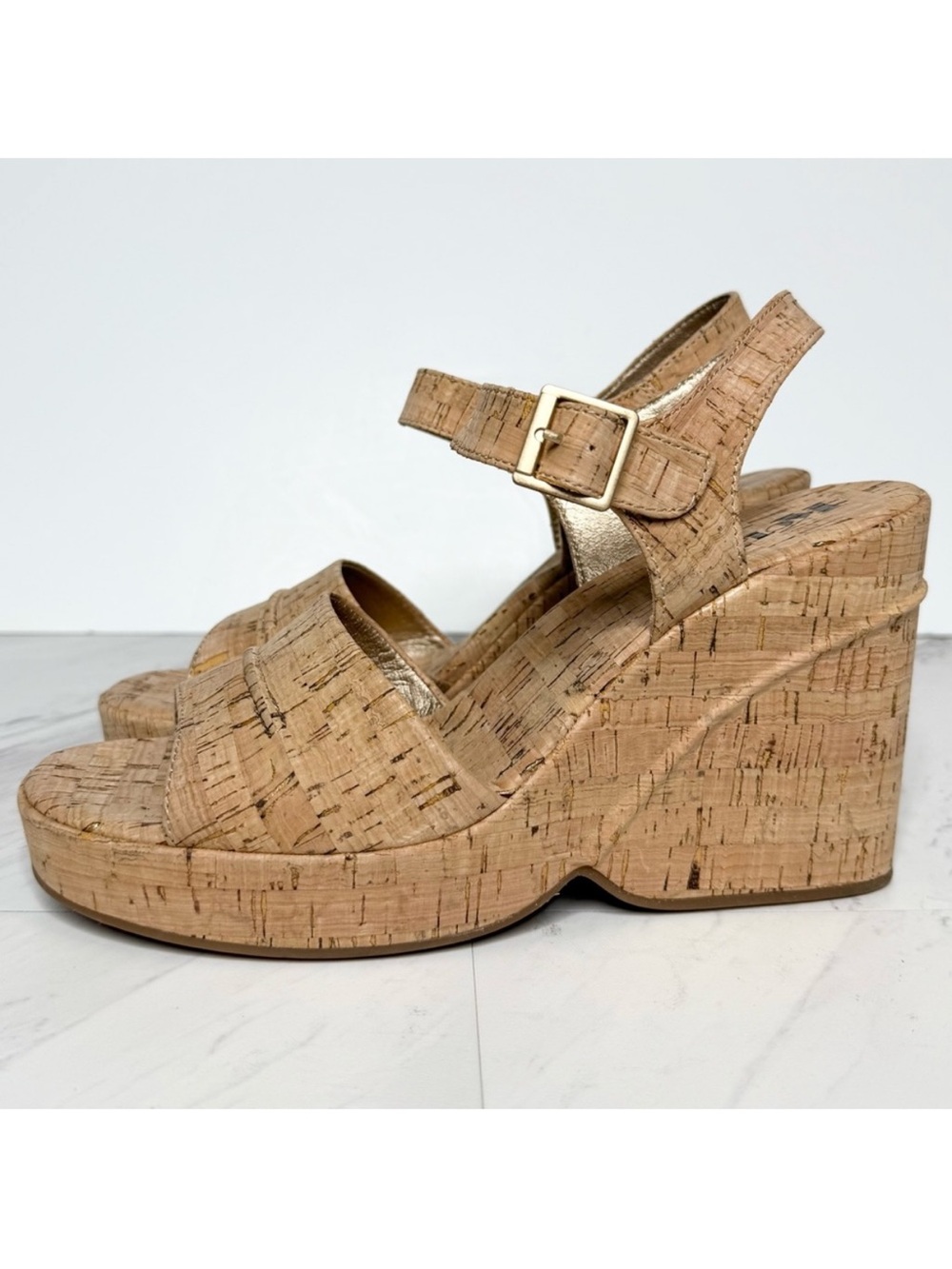 Korks Kork Ease Cork Heel Platform Sandal 11M